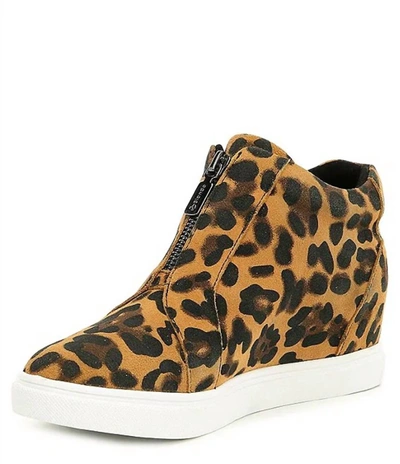 Blondo Women's Glenda Wedge Sneaker In Leopard In Multi