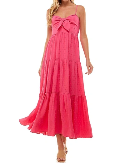 Shop Tcec Hot Pink Maxi Dress