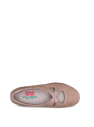 Sas Crissy Slip On Loafer - Wide In Praline In Pink