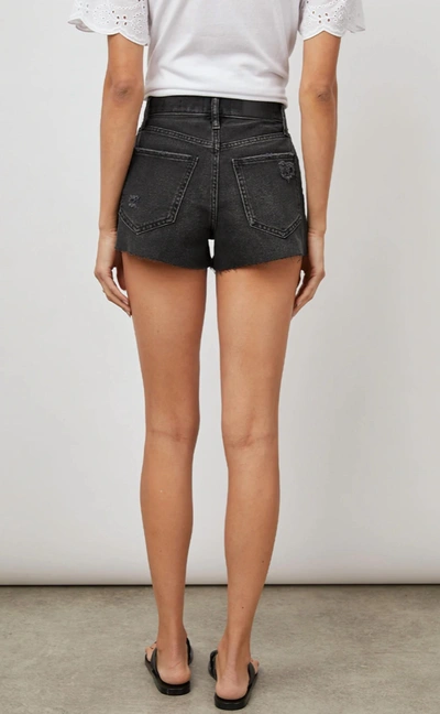 Rails Fairfax Denim Shorts In Ash Black In Multi