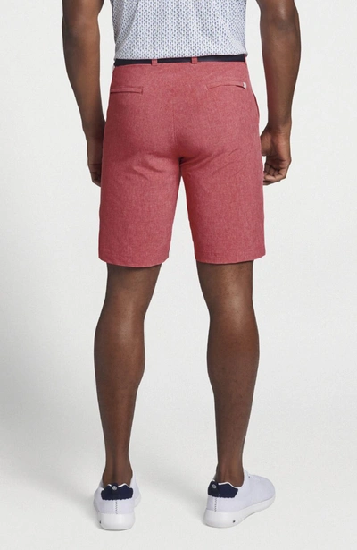 Shop Peter Millar Men's Shackleford Performance Hybrid Shorts In Passion Fruit In Pink