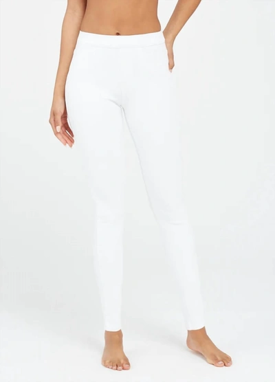 Shop Spanx Jean-ish Ankle Leggings In White