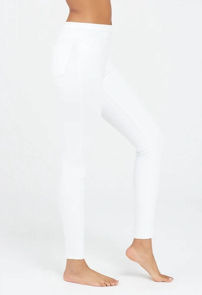 Shop Spanx Jean-ish Ankle Leggings In White