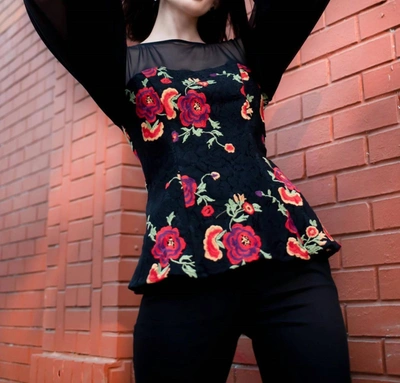 Eva Franco Candace Top In Gypsy Rose In Multi