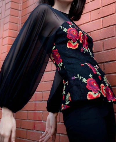 Eva Franco Candace Top In Gypsy Rose In Multi