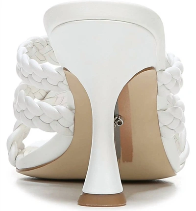 Shop Sam Edelman Marjorie Heeled Sandal In White