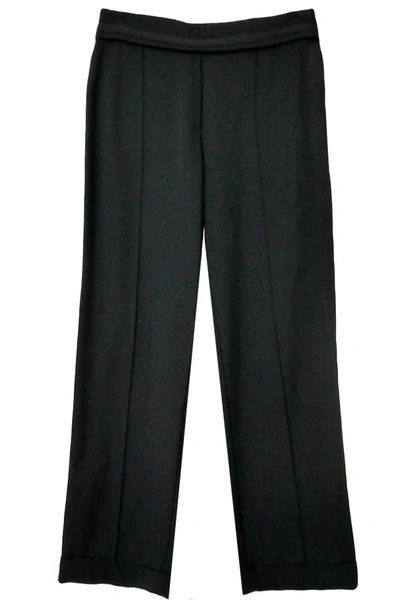 Beate Heymann Ponte Cropped Pant In Black