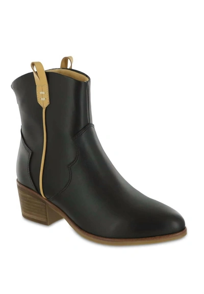 Shop Mia Nario Boot In Black/nude In Multi