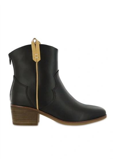 Shop Mia Nario Boot In Black/nude In Multi
