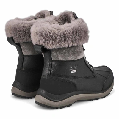 Shop Ugg Women's Adirondack Iii Waterproof Boots In Black
