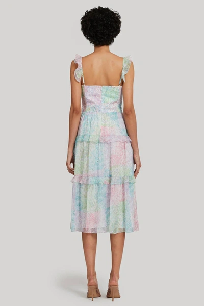 Shop Amanda Uprichard Coralie Dress In Lilith In Multi