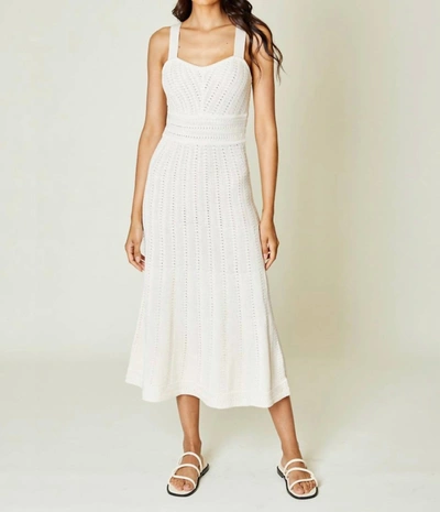 Shop Dh New York Layla Dress In Cream In White