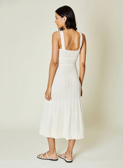 Shop Dh New York Layla Dress In Cream In White