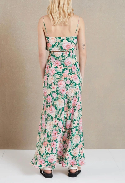 Shop Bec & Bridge Botanica Maxi Skirt In Floral Print In Multi