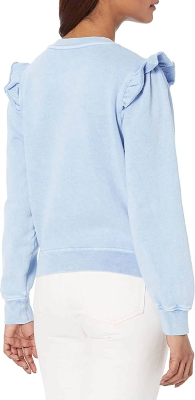 Shop Paige Lorelai Sweatshirt In Blue
