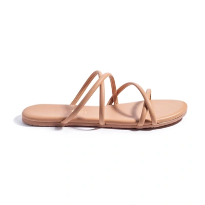 Shop Tkees Sloane Sandal In Nude In Brown