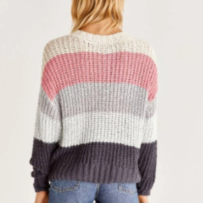 Shop Z Supply Marlowe Stripe Sweater In Multi