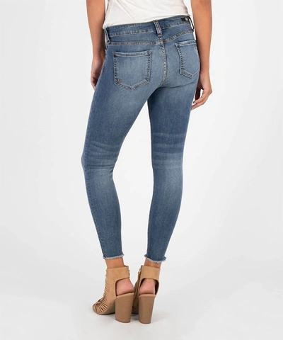 Kut From The Kloth Connie Ankle Skinny Jeans In Guileless In Multi