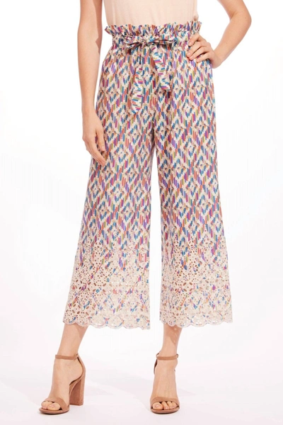 Eva Franco Lucas Pant In Cinque Terre In Multi