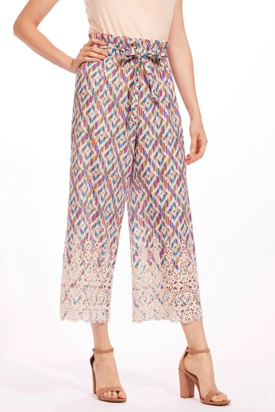 Eva Franco Lucas Pant In Cinque Terre In Multi