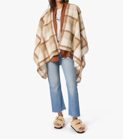 Xirena Wynter Poncho In Fawn In Beige