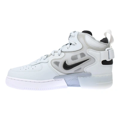 Shop Nike Air Force 1 Mid React Pure Platinum/black-white  Dv0784-001 Men's