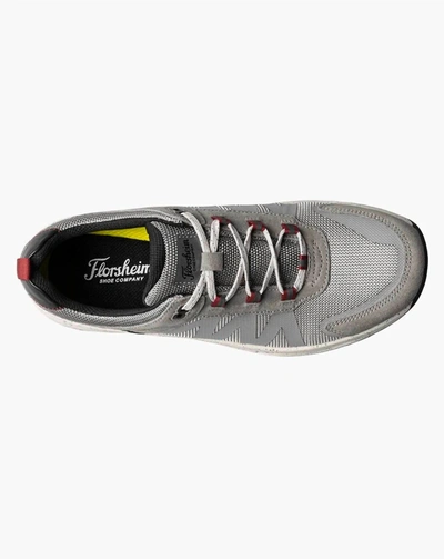 Shop Florsheim Men's Tread Lite Mesh Moc Toe Lace Up Sneaker - Medium In Grey