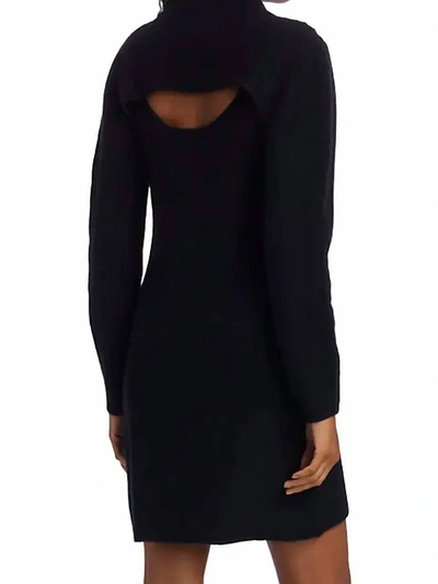Shop Dh New York Eve Sweater Dress In Black