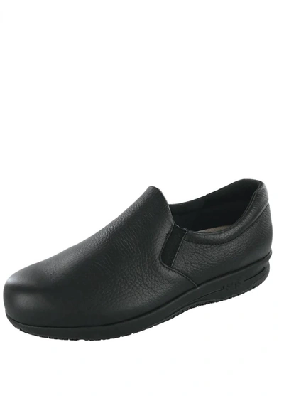 Shop Sas Patriot Non Slip Loafer - Double Wide In Black
