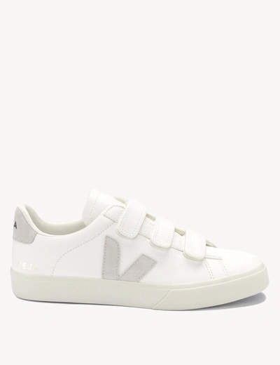 Veja Recife Sneakers In White Leather In Neutral