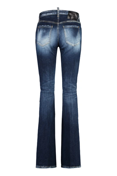 Shop Dsquared2 Twiggy Jeans In Denim