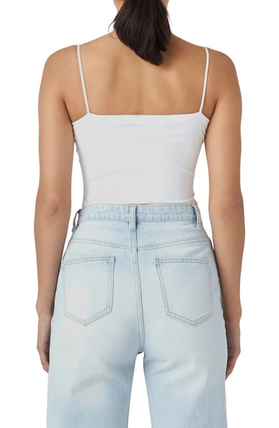 Grey Lab Camisole Bodysuit In White