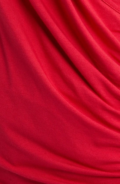 Shop Loveappella Faux Wrap Tank In Red