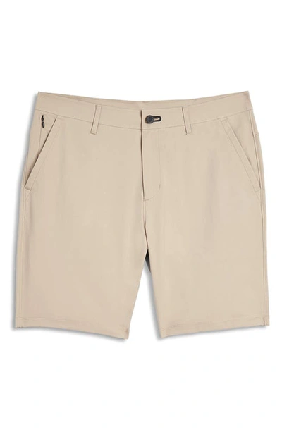 Shop Public Rec Workday Flat Front Golf Shorts In Sand