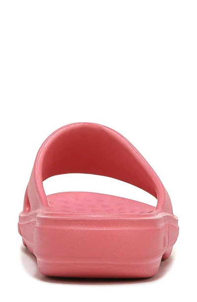 Ryka Restore Slide Womens Slip On Comfort Insole Pool Slides In Pink