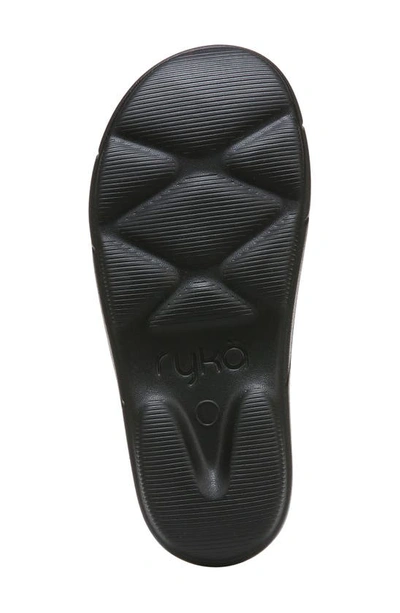 Shop Ryka Restore Slide Sandal In Black