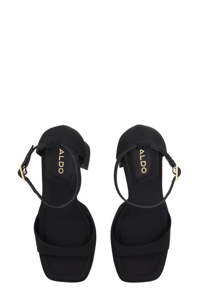 Shop Aldo Montag Platform Sandal In Black