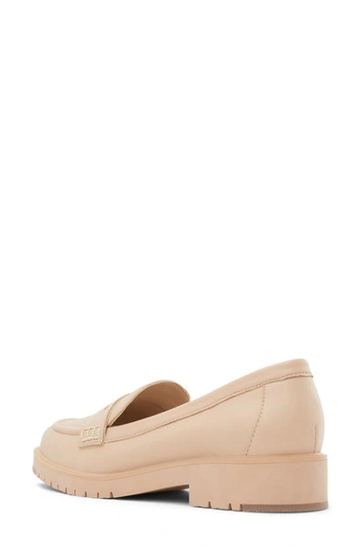 Aldo Ibreda Platform Penny Loafer In Bone