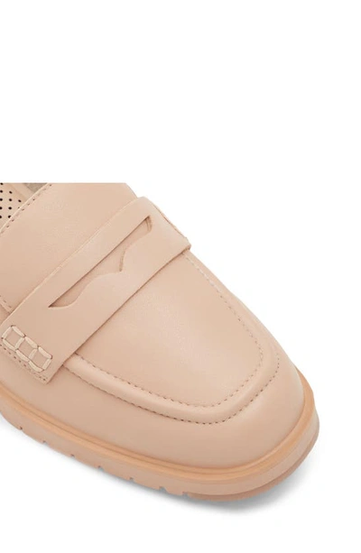 Aldo Ibreda Platform Penny Loafer In Bone