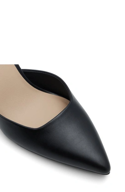 Aldo Basanti Pointed Toe Slingback Pump In Black