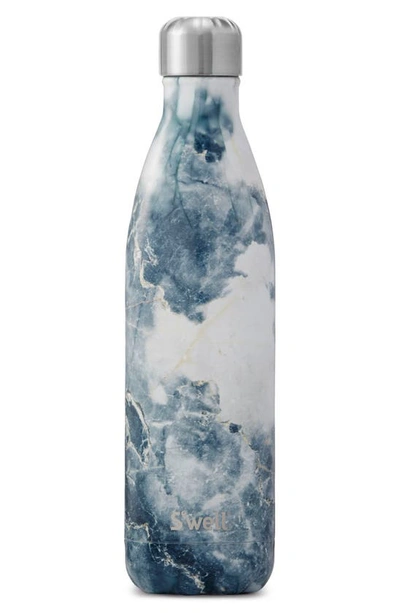 Shop S'well 17-ounce Insulated Stainless Steel Water Bottle In Ocean Marble
