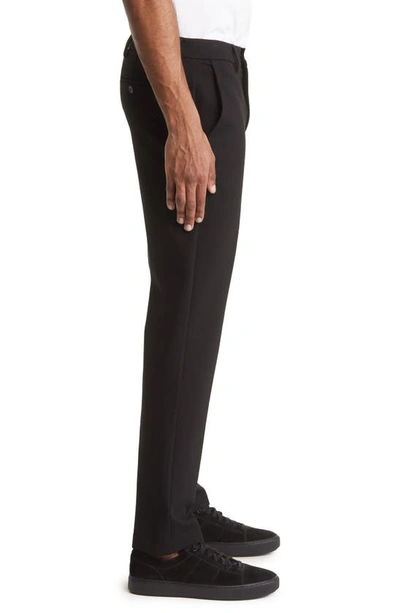 Shop Liverpool Los Angeles The Travel Ponte Knit Pants In Black