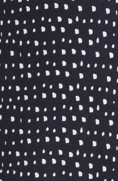 Loveappella Flounce Midi Skirt In Black/ Ivory