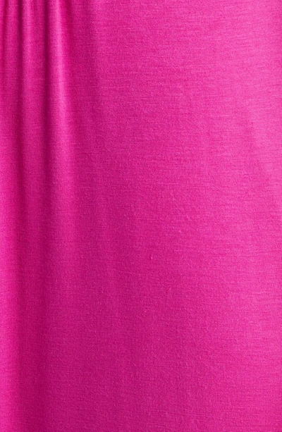 Shop Loveappella Empire Waist Sleeveless Maxi Dress In Magenta