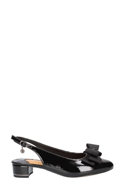 J. Reneé Tanay Slingback Pump In Black