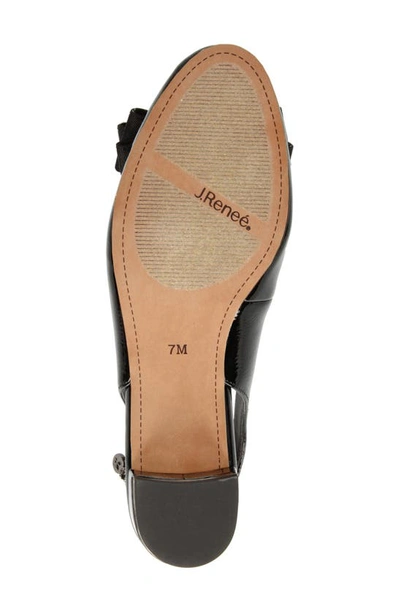 J. Reneé Tanay Slingback Pump In Black