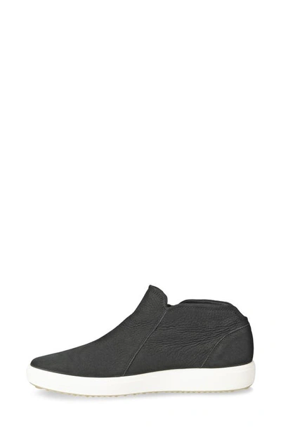 Ecco Soft 7 Mid Top Sneaker In Black