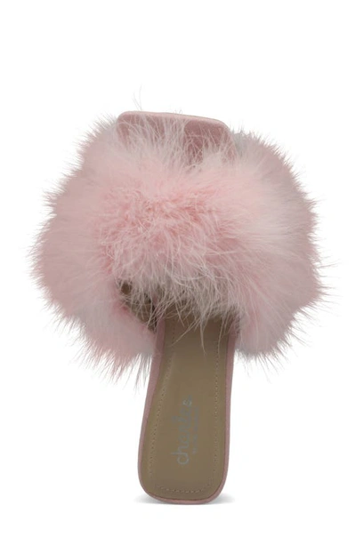 Charles By Charles David Pazazz Slide Sandal In Pink