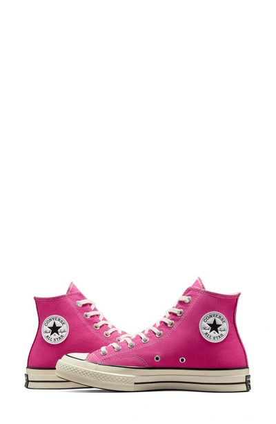 Shop Converse Chuck Taylor® All Star® 70 High Top Sneaker In Lucky Pink/ Egret/ Black