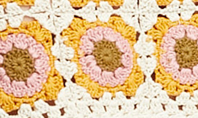 Shop Asos Design Crochet Bodice Minidress In Stone